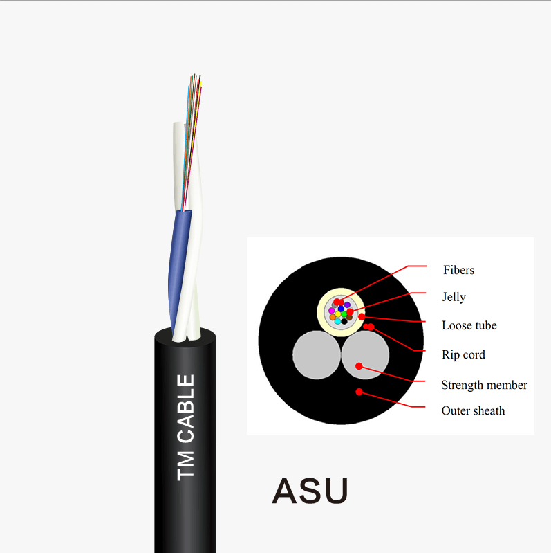 1-12ore fiber optic cable are made by Tongmai in China 